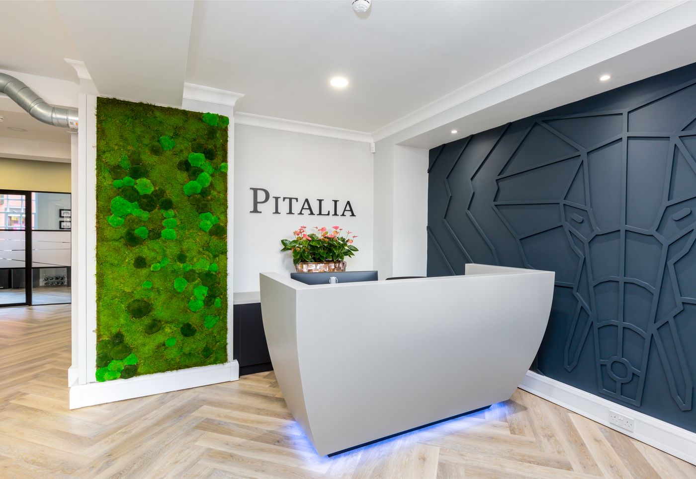 Pitalia office reception