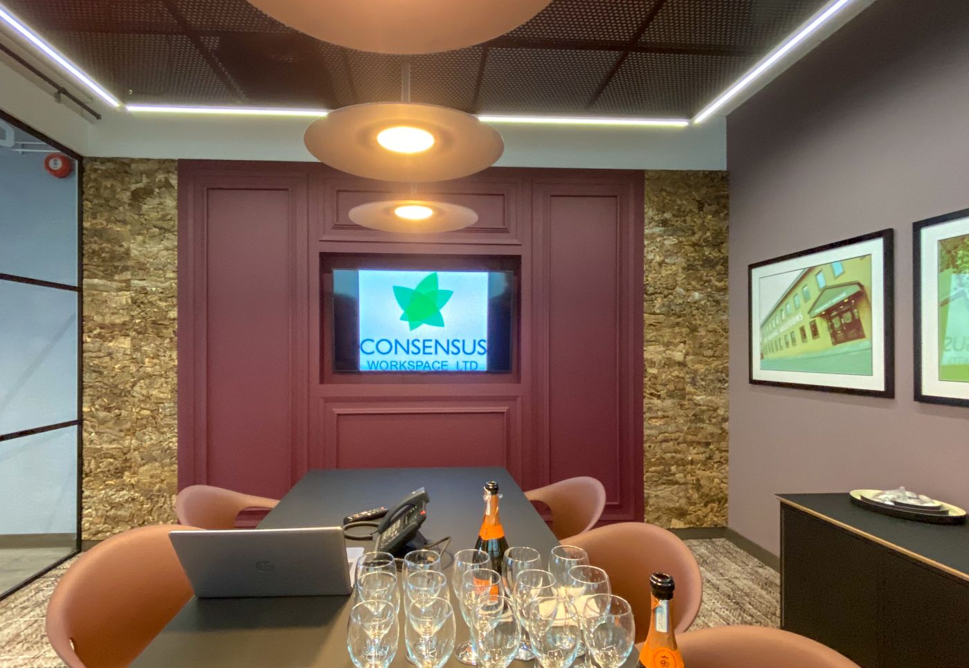 Consensus Workspace meeting space