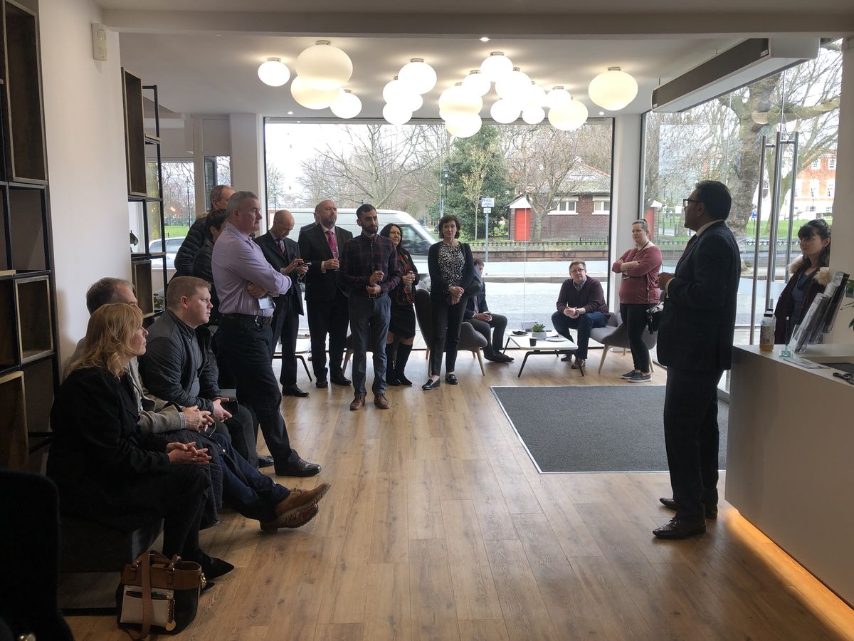Official opening of The Outset co-working space in Warrington